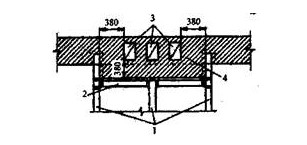 Способ защиты ригеля от возгорания