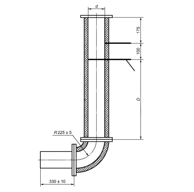 Детали и размеры измерительного участка