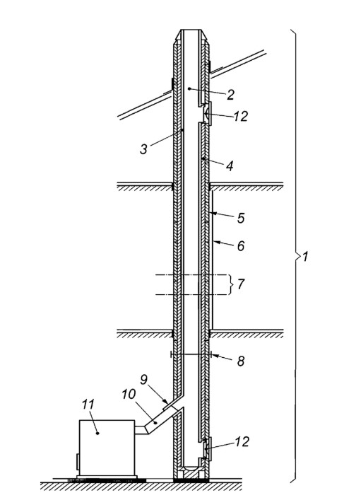 Строительные компоненты и принадлежности конструкции для удаления дымовых газов