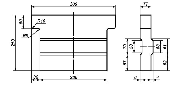 Сводовое фасонное изделие 86