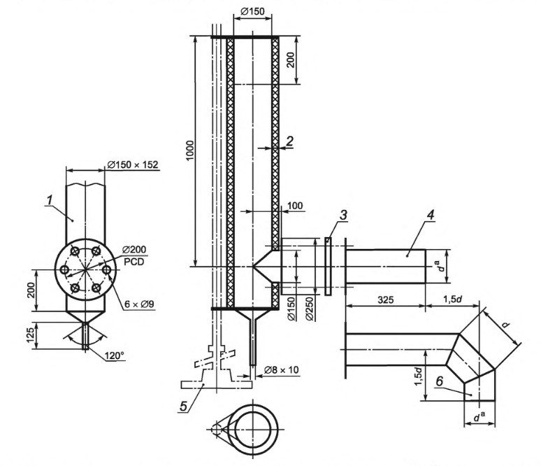Испытательный дымоход