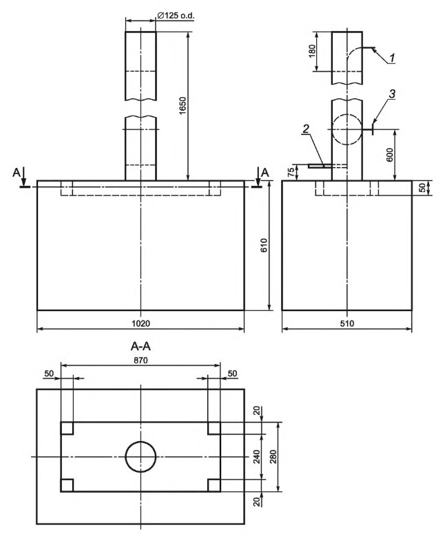 Испытательный дымоход