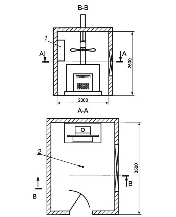Камера для испытания