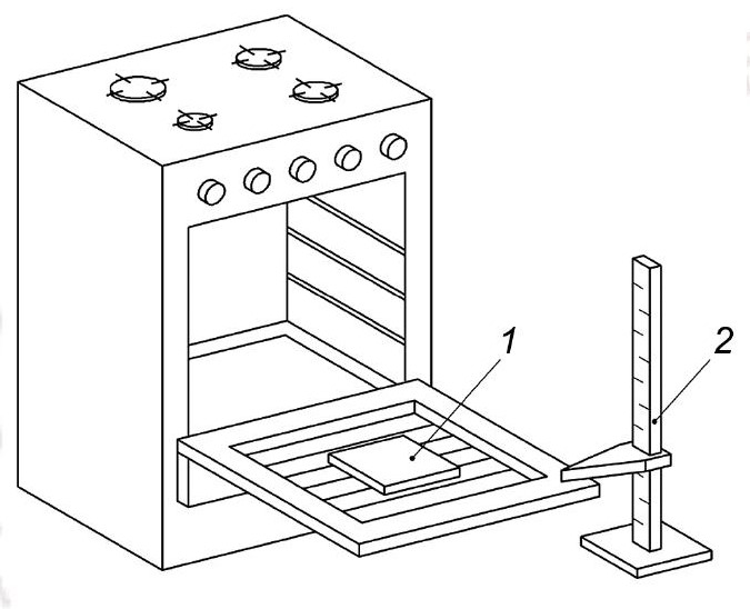 Испытания на прочность дверцы духовки